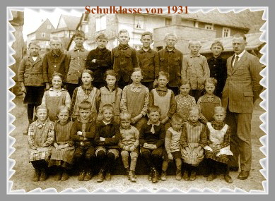 Schulklasse von 1931